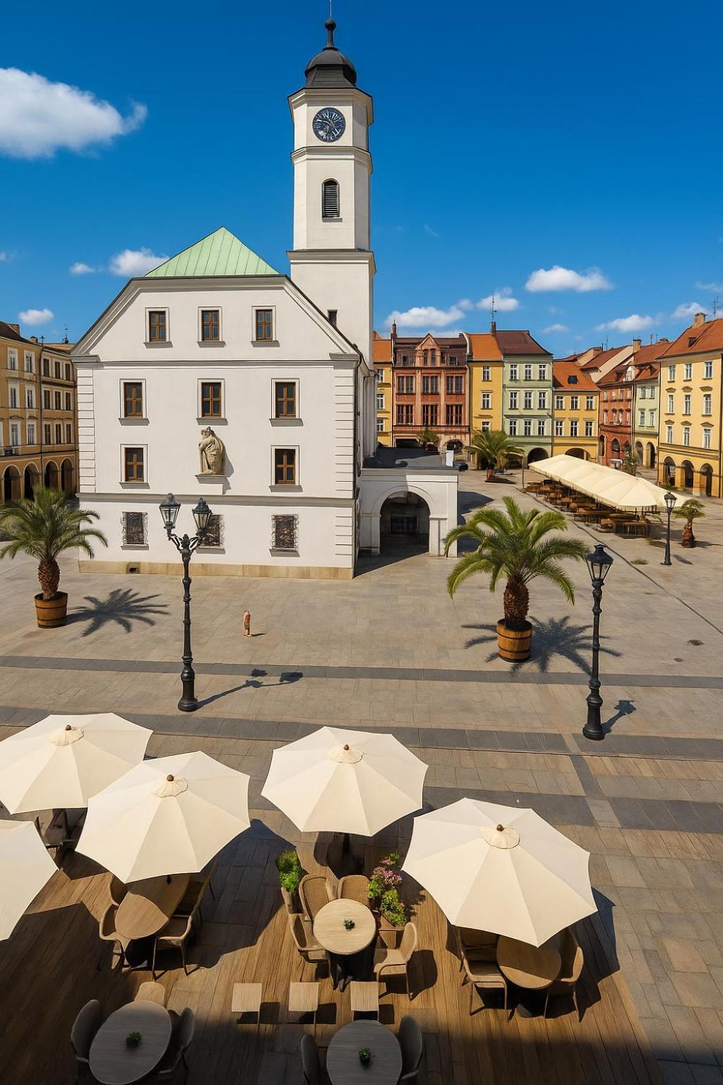 Rynek 23 Lux, Z Widokiem Na Ratusz Starego Miasta